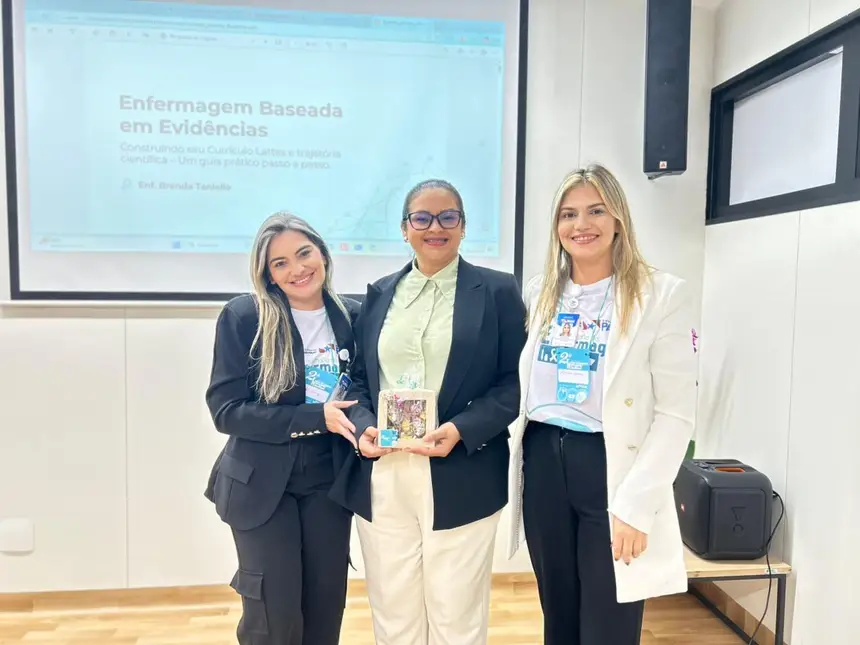 Enfermeira Brenda Barros, palestrante 