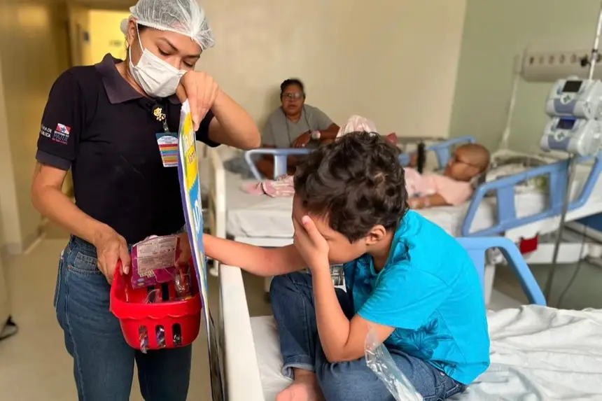 Atividades promovidas pela equipe de Humanização reforçaram o brincar como parte do cuidado no ambiente hospitalar