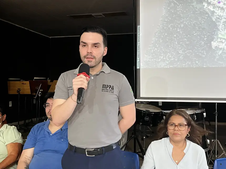 Promotor Felipe Freitas acompanhou as ações integradas 