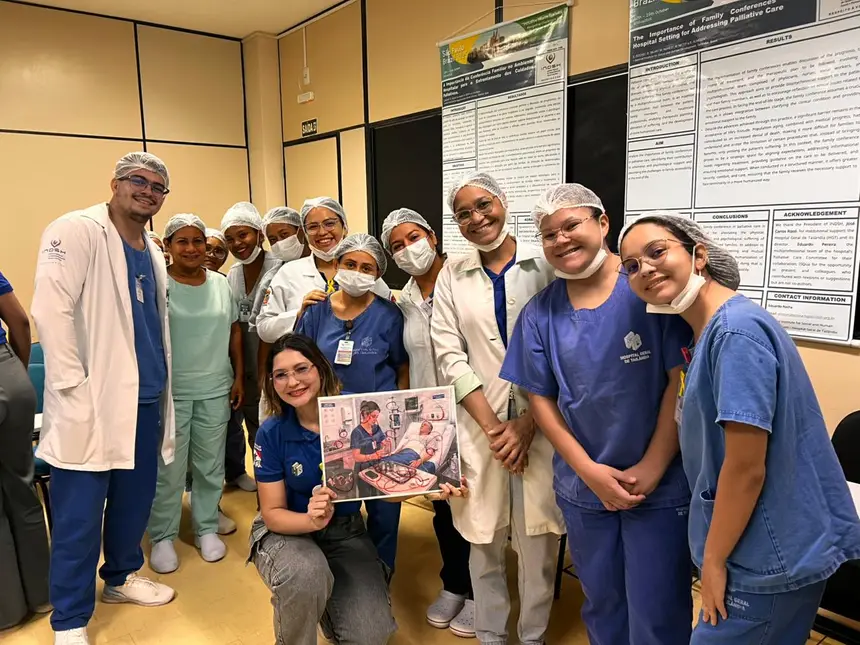 De forma participativa, colaboradores do HGT analisaram situações com falhas nos protocolos assistenciais durante a dinâmica _jogo dos erros_, fortalecendo o olhar atento para a segurança do paciente
