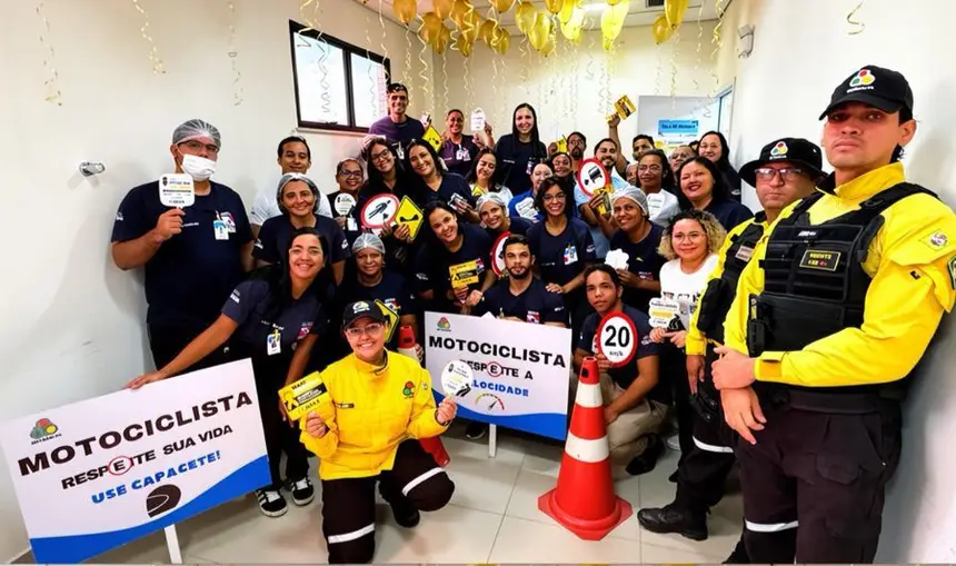 Maio Amarelo também teve ações de conscientização 