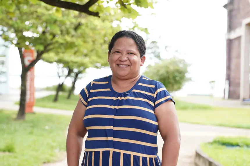 Marinete Oliveira, mãe de um usuário do Natea Belém