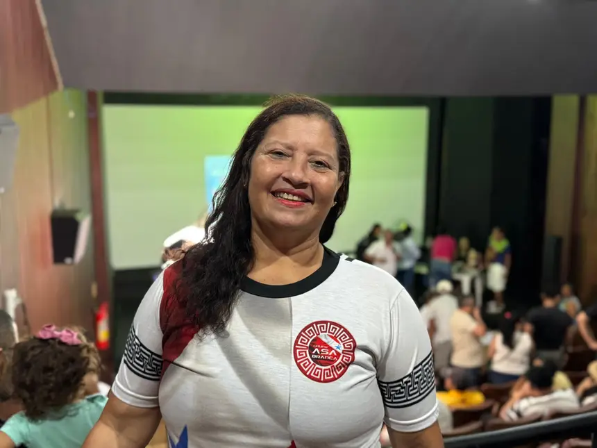 Marlete Villarroel, coordenadora do Grupo Parafolclórico Asa Branca