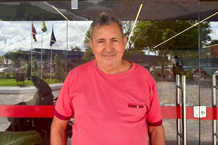 Arsan Ferreira Leite, de 70 anos, morador de Porto de Moz
