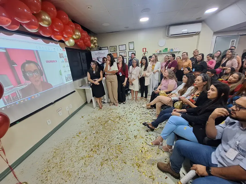 Profissionais do Regional acompanham o anúncio da avaliação do ONA