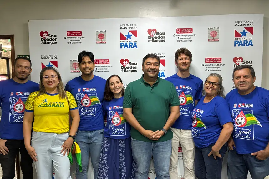 Doadores homenageados pela Fundação Hemopa