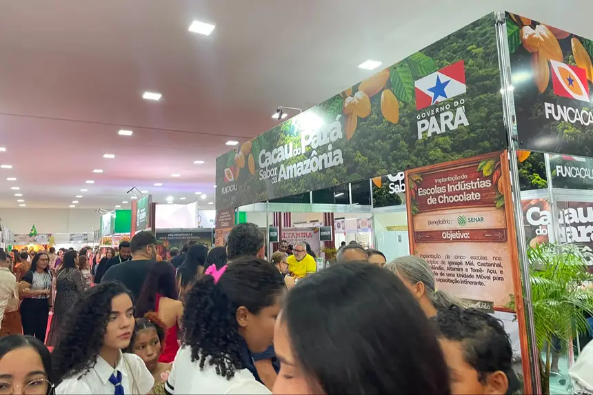 Muita gente visitou o evento no último dia do Festival 