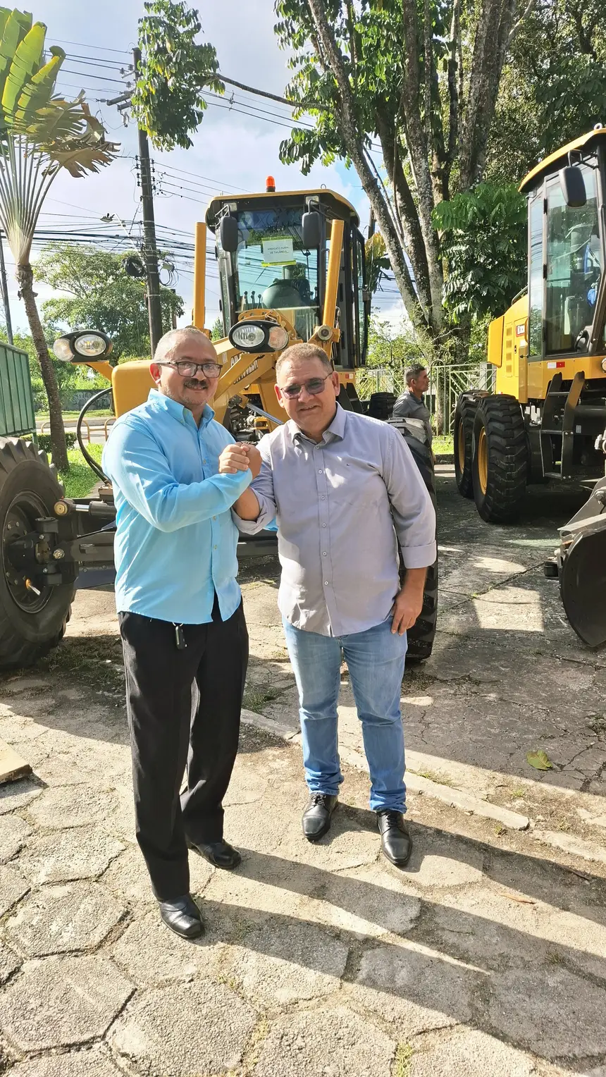 Diretor de Agropecuária da Sedap, Dvando Oliveira, e Superintendente Federal de Agricultura e Pecuária no Pará (SFA/PA), Cleber Rezende