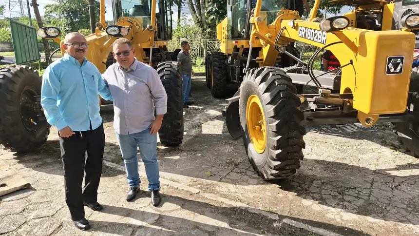Diretor de Agropecuária da Sedap, Dvando Oliveira, e Superintendente Federal de Agricultura e Pecuária no Pará (SFA/PA), Cleber Rezende