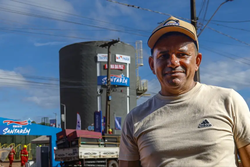 Jaziel Da Silva, morador  de Santarém