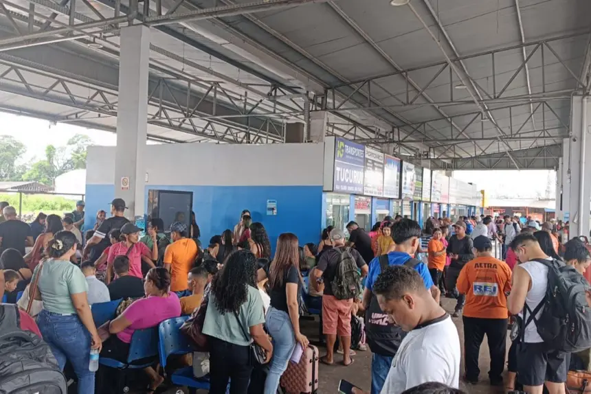 Movimentação intensa no Terminal de Ananindeua