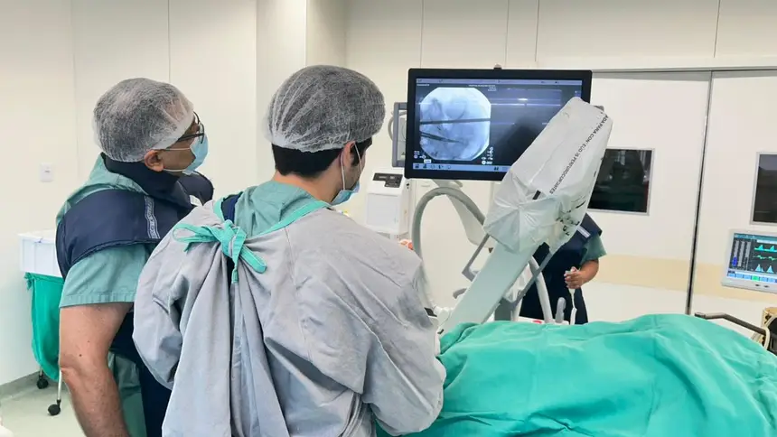 Procedimento de Rizotomia por balão para tratamento da neuralgia do trigêmeo