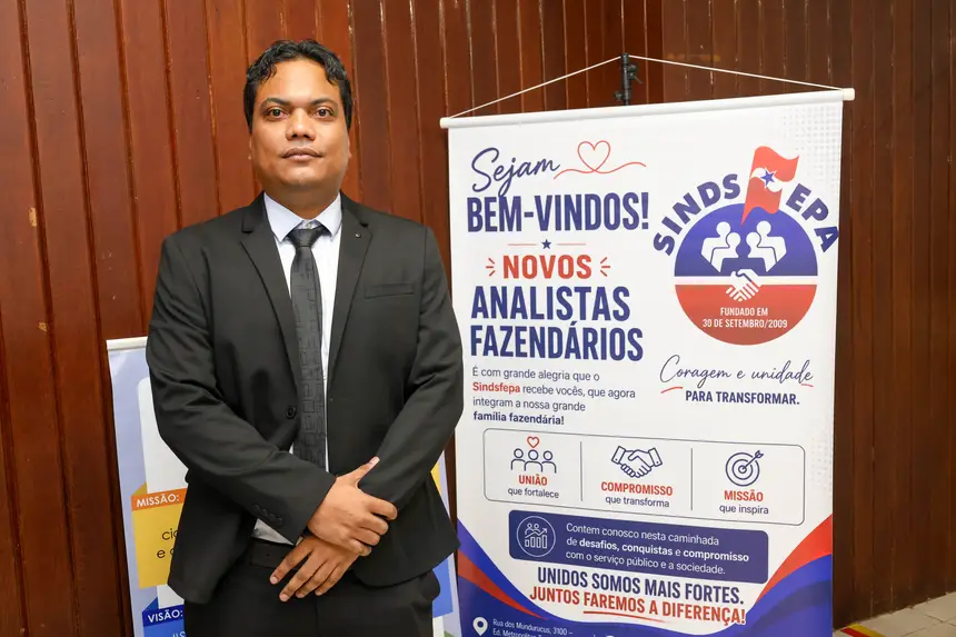 Luíz Paulo Meireles Soares, paraense, morador jurunas, 40 anos, aprovado para o cargo de auditor fiscal