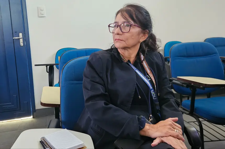 Mônica Almeida, assistente aeroportuária