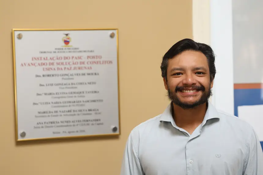 Lucas Maia - Coordenador da Usina da Paz Jurunas/Condor <div class='credito_fotos'>Foto: Pedro Guerreiro / Ag. Pará &nbsp;&nbsp;|&nbsp;&nbsp; <a href='/midias/2026/originais/20260826131430-GF00027695-F00541911.jpg' download><i class='fa-solid fa-download'></i> Download</a></div>
