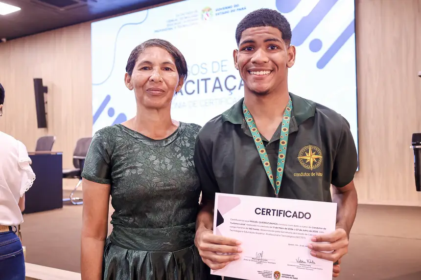 Maria Queiroz - Técnica de enfermagem e Miguel Queiroz