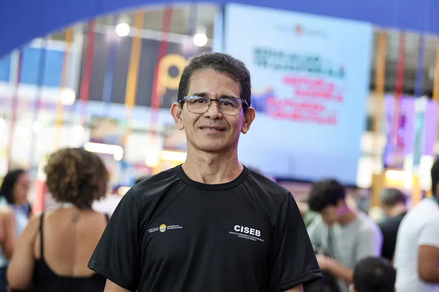 Wanderson Monteiro - professor formador do Ciseb <div class='credito_fotos'>Foto: Bruno Cruz / Ag. Pará &nbsp;&nbsp;|&nbsp;&nbsp; <a href='/midias/2026/originais/20260831144711-GF00027727-F00543311.jpg' download><i class='fa-solid fa-download'></i> Download</a></div>