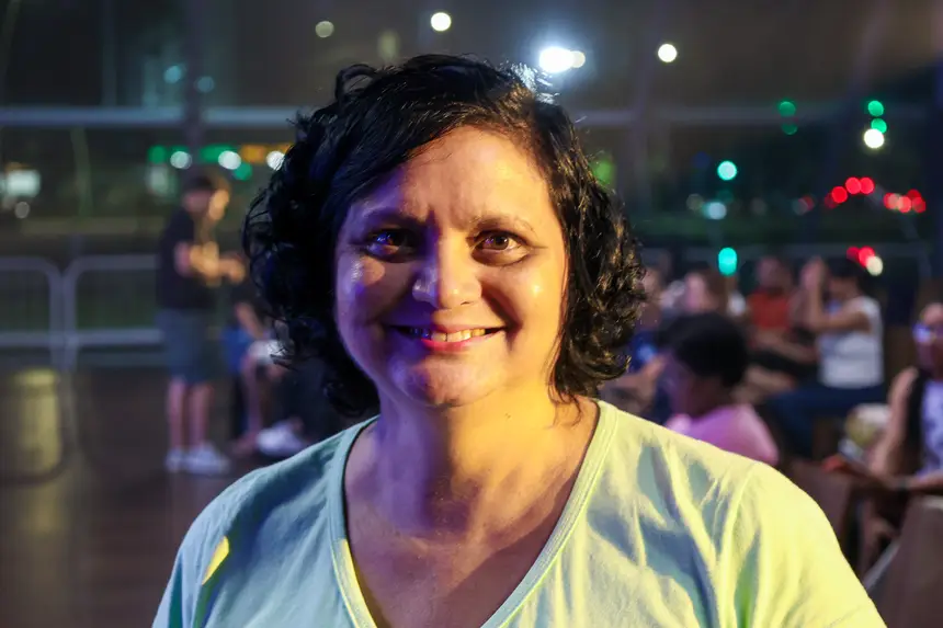 Rita Menezes, professora aposentada (público) <div class='credito_fotos'>Foto: Bruno Cecim / Ag. Pará &nbsp;&nbsp;|&nbsp;&nbsp; <a href='/midias/2026/originais/20260901203439-GF00027735-F00543589.jpg' download><i class='fa-solid fa-download'></i> Download</a></div>