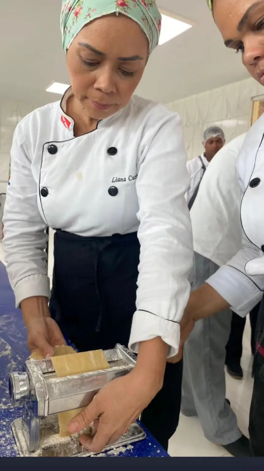 Liana Cunha, personagem de curso de Gastronomia de Bragança