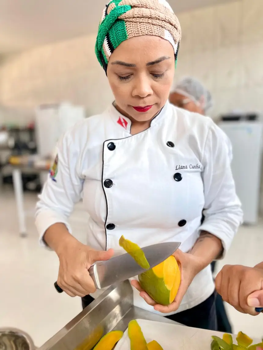 Liana Cunha, personagem de curso de Gastronomia de Bragança