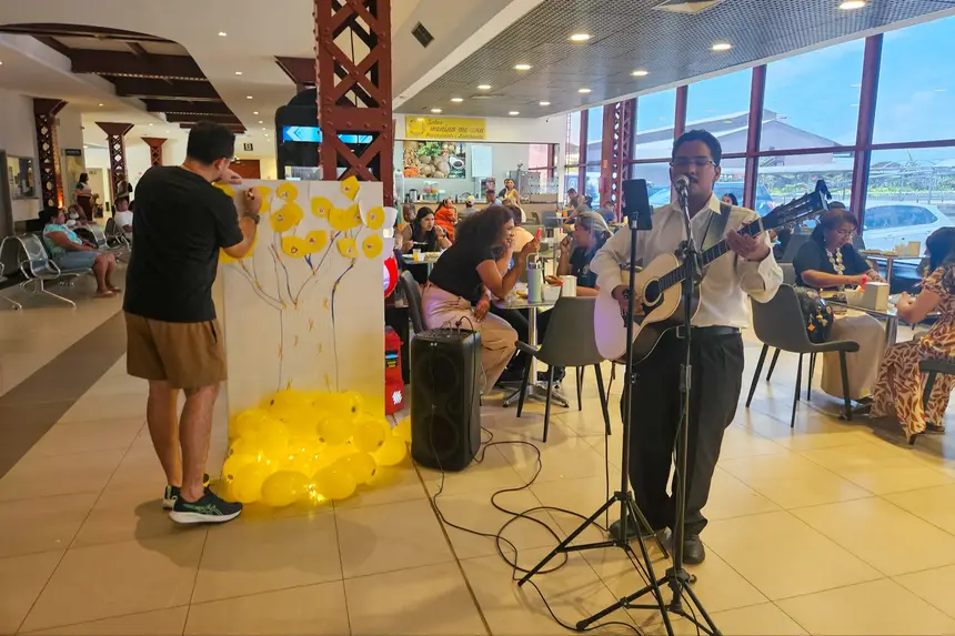 Evento contou com apresentação musical
