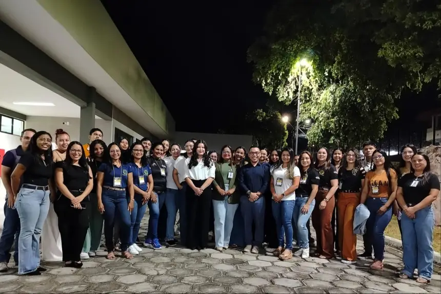 Participantes e equipe do hospital