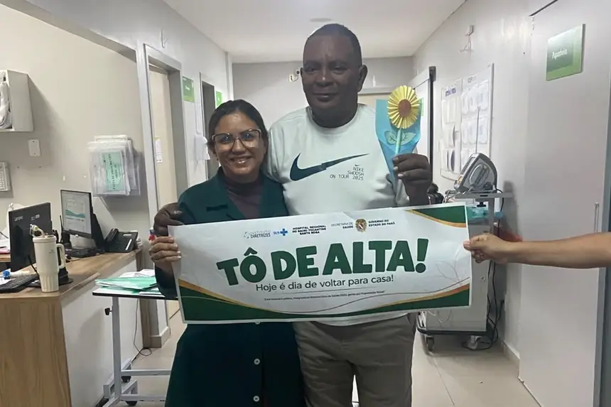 Manoel Sebastião deixa o Hospital após 109 dias de internação