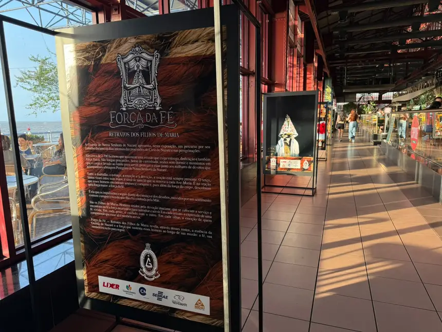 Mostra Fotográfica "Força e Fé: retratos dos filhos de Maria" pode ser vista gratuitamente no armazém 2 da Estação