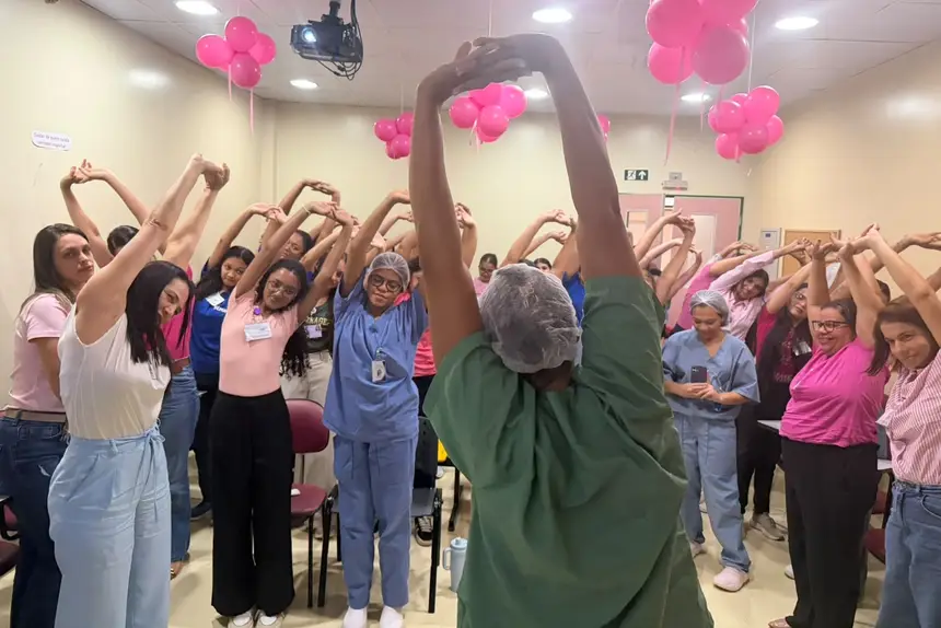 Campanha do Outubro Rosa movimentou Hospital Regional Público da Transamazônica