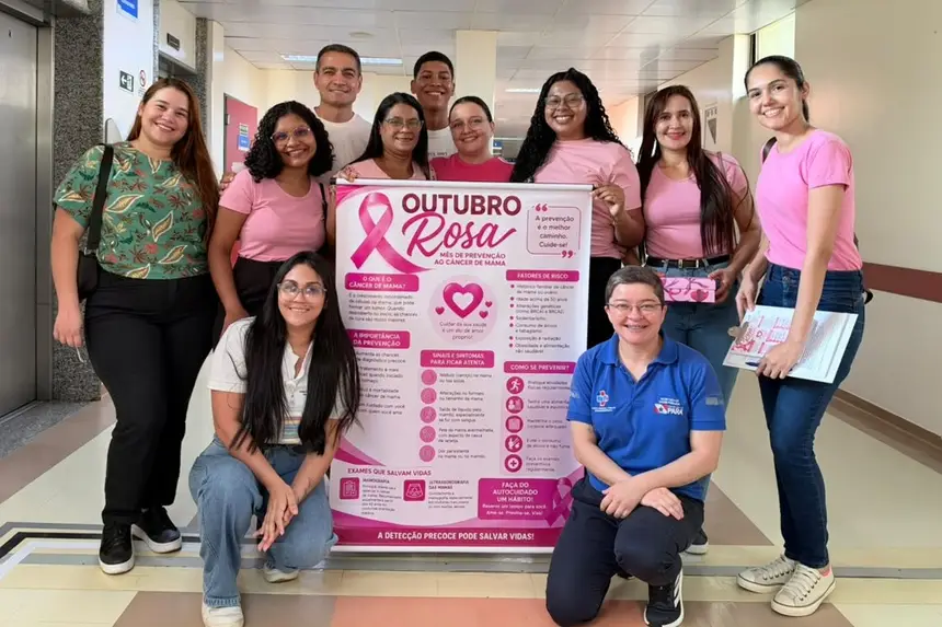 Campanha do Outubro Rosa movimentou Hospital Regional Público da Transamazônica