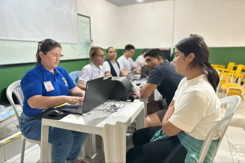 Campanha do Hemopa mobilizou estudantes, em parceria com o Centro Universitário da Amazônia (Uniesamaz)