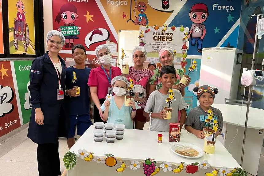Projeto Pequenos Chefes promove oficinas pedagógicas e interativas sobre alimentação