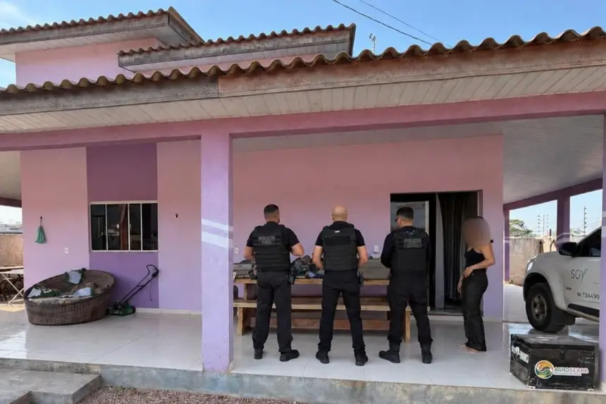 Operação 'Rastro Oculto', em Novo Progresso: Polícia Civil cumpriu mandado de busca e apreensão e de prisão preventiva de acusada