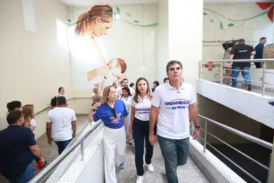 galeria: Agenda GovernadoresHELDER E HANA Visita São Camilo - Hospital Anita ANANINDEUA