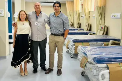 notícia: Nova ala da UAI do HOL recebe 19 novos leitos da Sespa