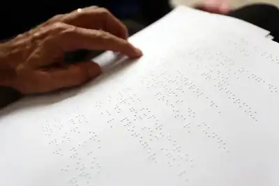 notícia: Fundação Cultural do Pará fomenta a inclusão com seção Braille para pessoas com deficiência visual