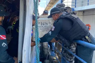 notícia: Agentes da Base Candiru apreendem 108 kg de pescado ilegal durante diligência