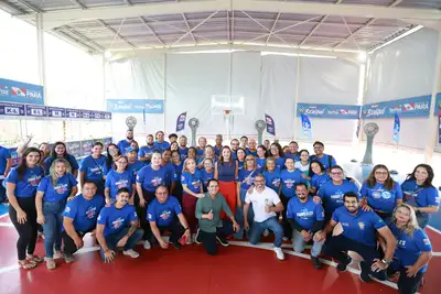 notícia: Estado beneficia moradores do Bengui com a entrega de novos óculos e cadeiras de rodas