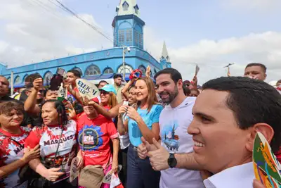 galeria: Agenda da Vicegovernadora Hana Ghassan - Entrega do Mercado de Carne e Bolo de aniversário de Belém