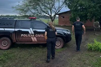 notícia: Dois investigados por furto de gado são presos pela Polícia Civil, em Cachoeira do Arari