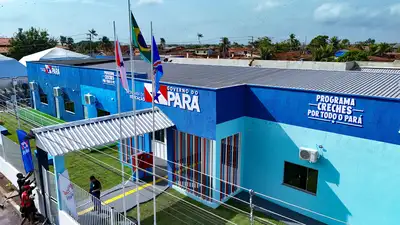 galeria: Entrega de Creche POR TODO OPARÁ em Cachoeira do Arari