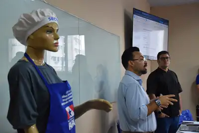 notícia: Sectet promove capacitação em boas práticas de alimentação para profissionais da rede técnica