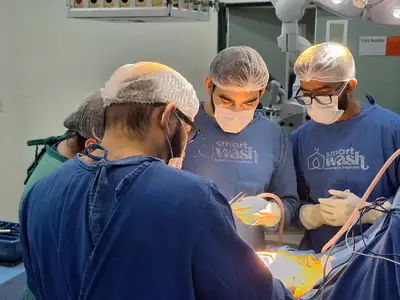 notícia: Referência em ensino, Hospital do Baixo Amazonas recebe estudantes de outros países