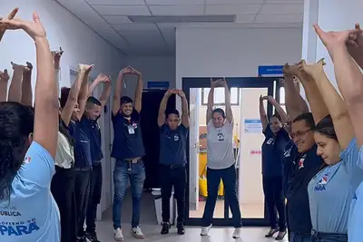 notícia: Policlínica Carajás promove ação pelo Janeiro Branco voltado à saúde mental