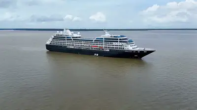 galeria: Chegada de transatlantico em Belem - Terminal hidroviário de Icoaraci