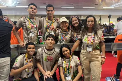 notícia: Educação do Pará brilha em torneio de robótica e garante vaga na etapa nacional