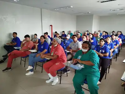 notícia: Hospital Regional de Marabá realiza 1ª Semana de Saúde Mental para servidores e usuários 