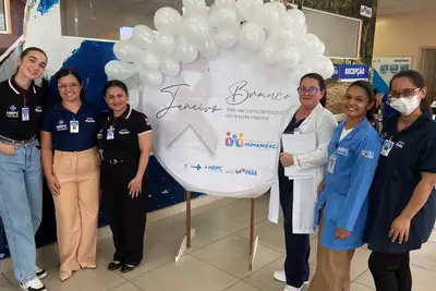 notícia: Hospital dos Caetés promove Janeiro Branco com palestra sobre saúde mental e bem-estar