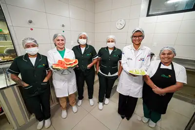 notícia: Hospital da Mulher do Pará utiliza “chope de frutas” para aliar nutrição e terapia no tratamento de pacientes