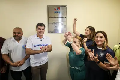 notícia: Governo do Pará entrega primeiro aparelho de ressonância magnética ao Hospital Regional de Castanhal